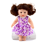仿真洋娃娃玩具婴儿宝宝软胶会说话女孩早教智能芭比娃娃洗澡玩具