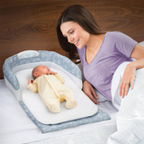 可折叠婴儿床中床多功能新生儿床便携婴儿床尿布台婴幼儿床带夜灯