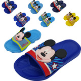 迪士尼正品凉拖米奇儿童拖鞋浴室夏季男童防滑拖鞋沙滩凉拖鞋