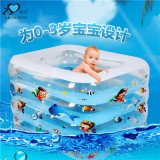 婴幼游泳池游泳池 充气 超大 包邮小孩子洗澡桶浴盆 婴儿 进口