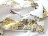 可遇不可求 国外客户定织多层加厚床单 床盖盖毯古典棉麻包边