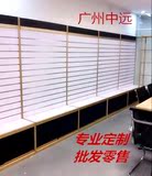 广州精品槽板货架手机电脑展柜样品柜小饰品展示柜超市货架配件柜