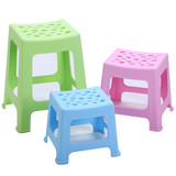 家用简约塑料胶凳子椅子小板凳 特价加厚成人高凳餐桌凳浴室凳