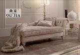 新古典布艺贵妃椅客厅卧室欧式现代贵妃榻躺椅美人靠沙发精品直销