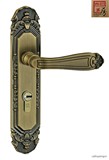 正品台湾泰好工房纯铜锁具全铜简欧式卧室内房门锁把手TH58 6255