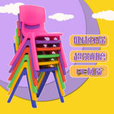 幼儿园椅子批发加厚儿童塑料椅子宝宝靠背椅课桌椅卡通凳子书桌椅