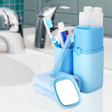旅行洗漱杯牙刷牙膏便携套装 户外旅游必备用品收纳包洗漱包女男