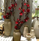 新款陶瓷土陶罐粗陶组合景观摆件现代装饰新概念大花瓶花器陶缸