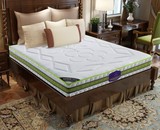 新款天然乳胶床垫 九区独立弹簧袋环保椰棕床垫双面使用床垫