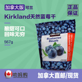 直邮加拿大代购Kirkland可兰天然蓝莓干蓝莓果干保护视力567g