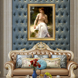 欧式酒店家居装饰画玄关客厅沙发背景墙挂画手绘人体裸女艺术油画
