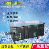 盛鑫源保鲜冷藏冷冻工作台铜管保鲜冷藏冷柜商用冰箱冰柜可以定做