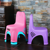 包邮儿童塑料凳子加厚成人宜家家用塑料方凳浴室凳靠背儿童小凳子