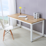 钢木台式电脑桌双人会议学生写字简约办公桌宜家简易书桌家用桌子