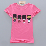 10-11-12-15-17岁少女孩子大童卡通纯棉短袖T恤初高中小学生夏装