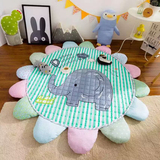 新款春夏折叠爬爬垫全棉婴儿游戏毯垫客厅卧室儿童地垫宝宝爬行垫