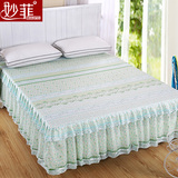 蕾丝床罩床裙1.8米床套单件韩式公主床盖床单床笠1.5保护套包邮