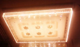 佛山照明客厅灯餐厅卧室房间LED吸顶灯水晶灯低压灯三色变光分段