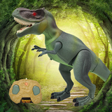 侏罗纪恐龙玩具儿童大号遥控恐龙故事机仿真行走霸王龙火龙模型