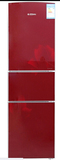 美菱冰箱BCD-216K3BDU三门冰箱钢化玻璃面