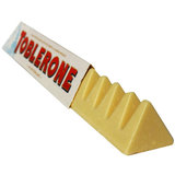 瑞士原装进口食品 TOBLERONE 三角蜂蜜奶油杏仁白巧克力100g