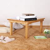 实木组装床上用折叠笔记本电脑桌简易书桌移动组合写字台懒人桌子