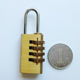 纯铜密码锁健身房柜子行李箱包锁更衣柜文件柜背包防盗锁抽屉挂锁