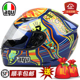 2016意大利正品AGV K3头盔摩托赛车骑行全盔男女四季挡风防雾跑盔
