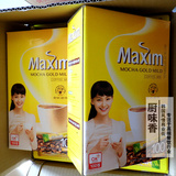 包邮 韩国原装进口maxim麦馨3合1速溶咖啡100条 袋装1200g摩卡味