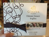 美国直邮 GODIVA/歌帝梵 甜点松露巧克力情人节节日礼盒12颗