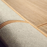 【本意】竹间 竹+家具 竹编地垫 榻榻米地毯 禅修瑜伽户外软垫