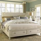 美式实木双人床法式复古白色做旧婚床全实木橡木1.8米1.5米公主床