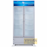 XINGX/星星 528升立式双门饮料柜对开门冷藏柜