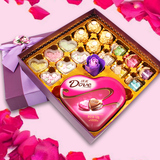费列罗德芙巧克力漂流瓶糖果DIY礼盒装 送女友生日情人节创意礼物