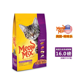 美国进口MeowMIX 咪咪乐 全效原味高蛋白成幼猫粮16磅7.26KG