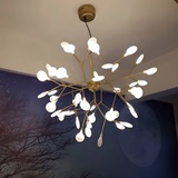 树枝吊灯moooi现代创意个性树枝萤火虫灯客厅餐厅卧室艺术叶子灯