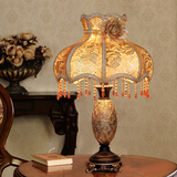 欧式美式台灯婚庆复古客厅灯具床头创意小台灯卧室可调节能光