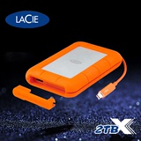 LaCie/莱斯探路者Rugged 2.5寸 2T移动硬盘2TB/USB3.0雷电9000489