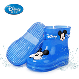 迪士尼春夏儿童雨鞋婴童学步鞋短筒时尚防滑雨鞋新款卡通雨靴包邮