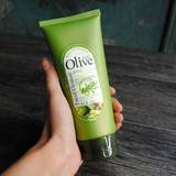 正品韩伊橄榄Olive深层清爽洗面奶200g保湿补水净透清透洁面乳