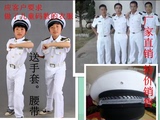特价儿童表演军装白海军制服军旅舞蹈演出服海军装仪仗队服装