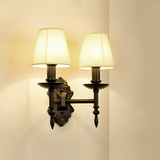 欧式客厅楼梯过道灯酒店灯具墙灯美式简约LED床头灯卧室创意壁灯
