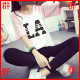 12-13-15-14-16岁大童女孩夏季上衣服初中学生韩版短袖T恤女夏装