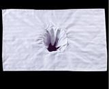 美容熏蒸按摩spa专用洞巾床单 趴巾 纯棉美容院床罩床头洞巾垫单