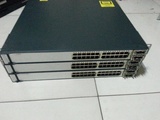 Cisco思科 万兆核心交换机24口千兆三层WS-C3750E-24TD-S原装二手