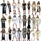 万圣节服装舞会埃及法老服装成人埃及公主艳后儿童埃及国王包邮