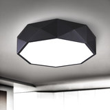 方圆创意艺术几何吸顶灯LED个性卧室灯北欧书房餐厅灯饰客厅灯具
