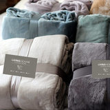 外贸加厚法兰绒毛巾被毛毯冬季毯子双人拉舍尔空调毯珊瑚绒毯床单