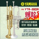 日本原装YAMAHA雅马哈小号乐器 YTR-200DR 镀银小号 金色小号