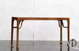 新中式老榆木禅意茶桌书桌书法桌画案电脑办公桌明式仿古实木家具